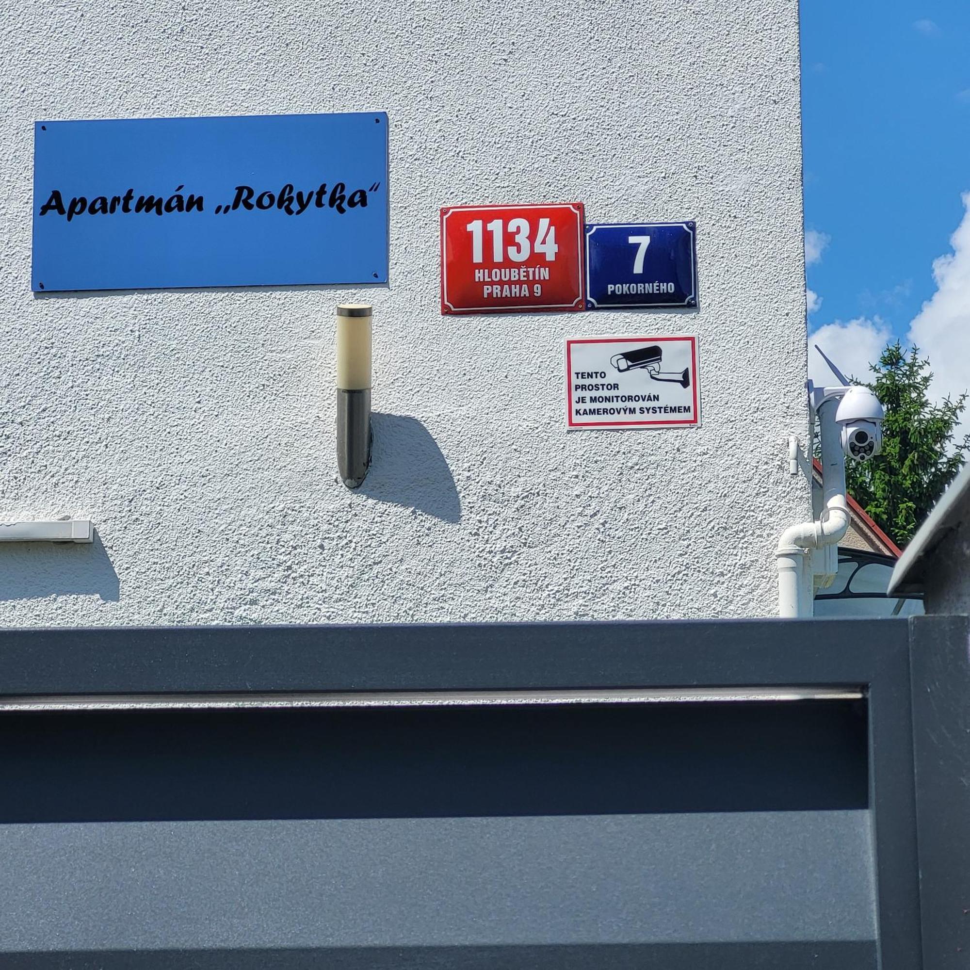Apartman ,,Rokytka" Prag Eksteriør billede